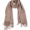 Kaschmir Schal waterwave taupe