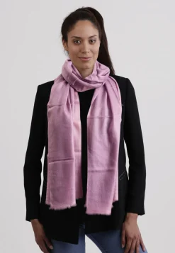Kaschmir Seide Schal violett