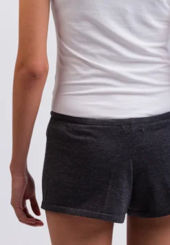 Kaschmir Shorts dunkelgrau