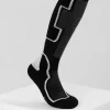 Kaschmir Ski- und Trekkingsocken schwarz