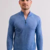Kaschmir Stehkragen Pullover hellblau (Frühling)