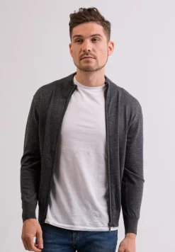 Kaschmir Strickjacke Cardigan flanell (Frühling)