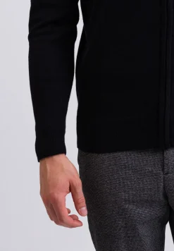 Kaschmir Strickjacke Cardigan schwarz