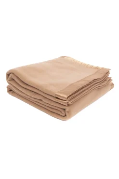 Kaschmir Tagesdecke camel
