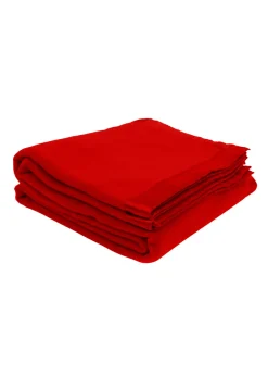 Kaschmir Tagesdecke rot