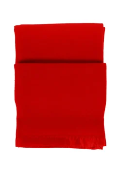 Kaschmir Tagesdecke rot