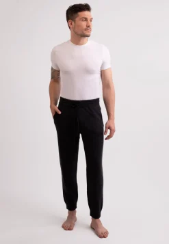 Kaschmir Trainerhose dunkel anthrazit