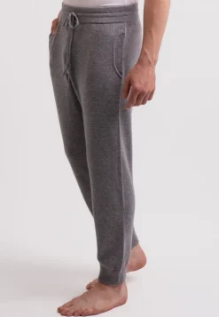 Kaschmir Trainerhose grau