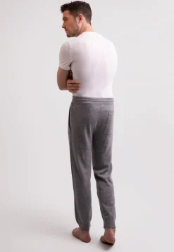 Kaschmir Trainerhose grau