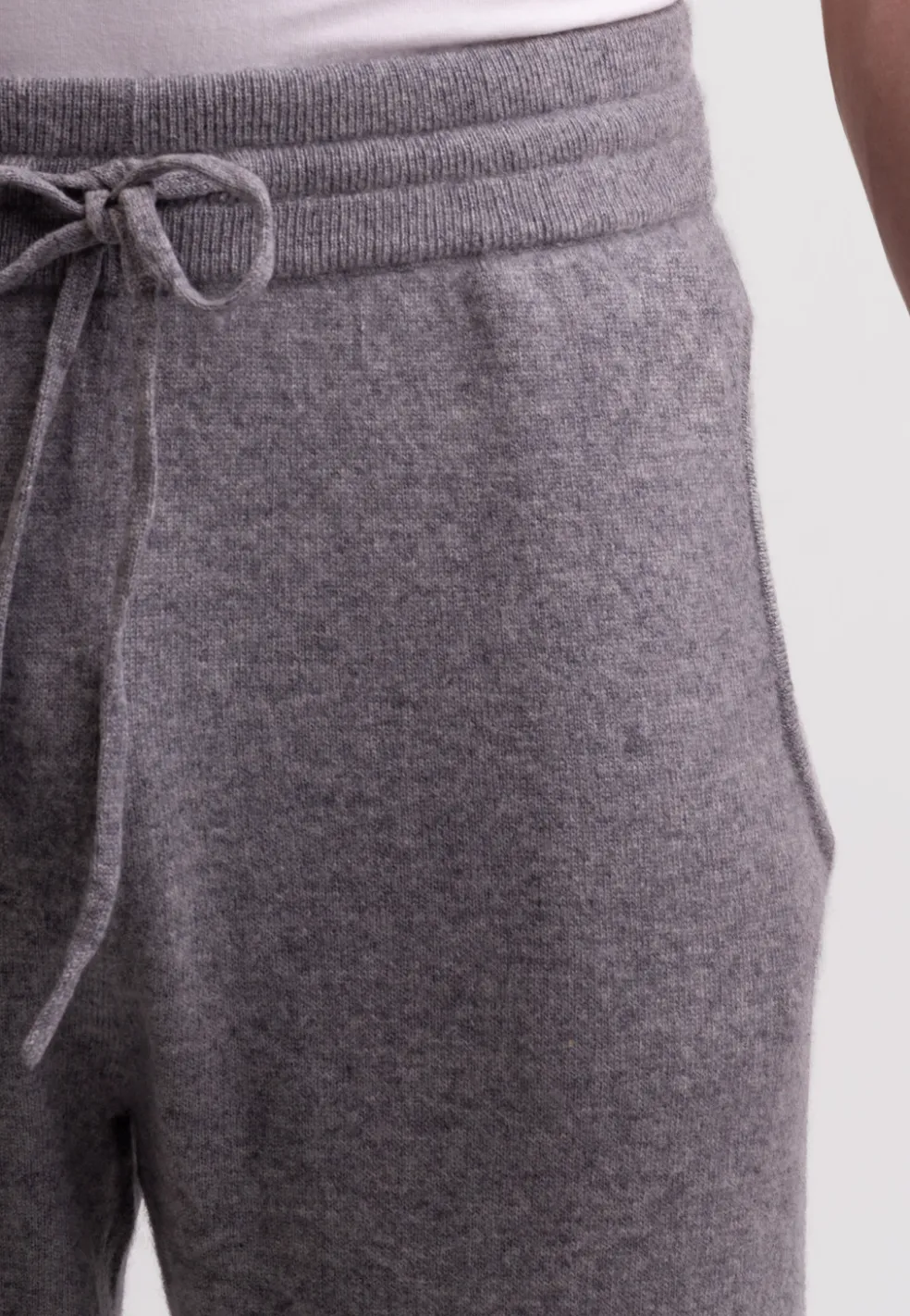 Kaschmir Trainerhose grau