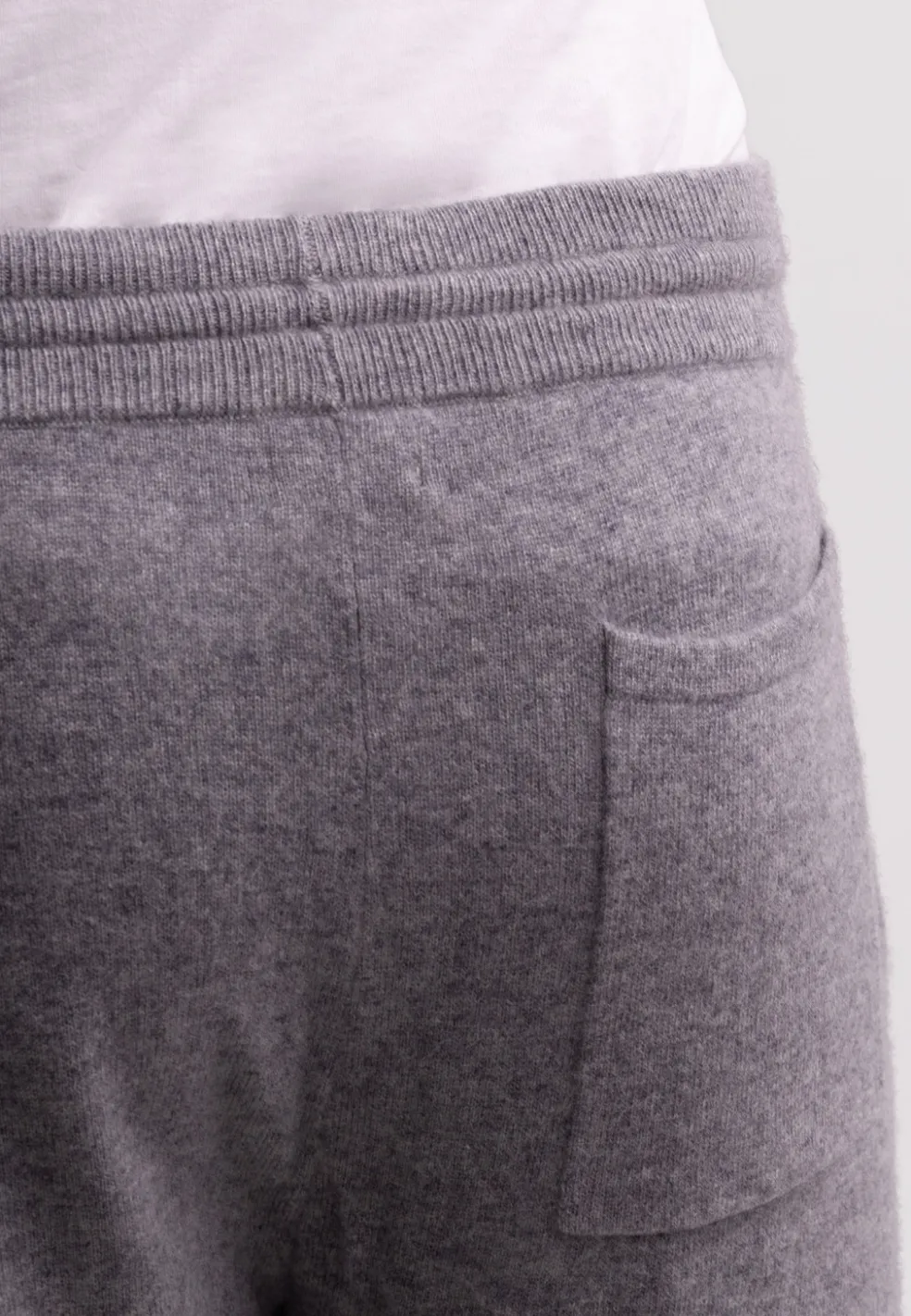Kaschmir Trainerhose grau
