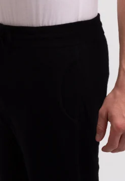 Kaschmir Trainerhose schwarz