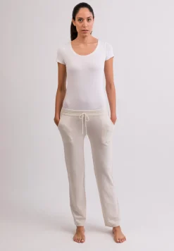 Kaschmir Trainerhose weiss