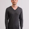 Kaschmir V-Ausschnitt Pullover flanell (Frühling)