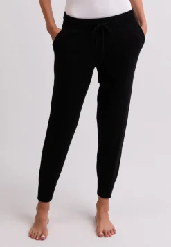 Kaschmir Yogahose schwarz