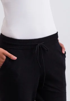 Kaschmir Yogahose schwarz