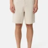 Leinen Hosen kurz beige