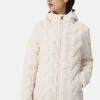 Padded Jacket mit Kapuze off white