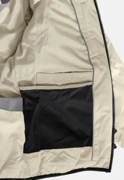 Padded Jacket mit Kapuze khaki
