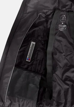 Padded Jacket mit Kapuze schwarz
