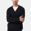 Seide Kaschmir Strickjacke Cardigan schwarz