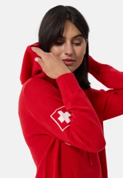 Wolle Kaschmir Kapuzenpullover Hoodie Unisex Switzerland