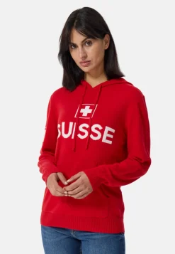 Wolle Kaschmir Kapuzenpullover Hoodie Unisex Switzerland