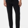 Wolle Kaschmir Trainerhose Unisex schwarz
