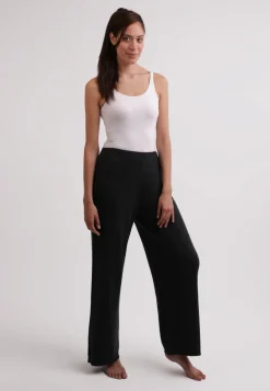 Wolle Kaschmir Trainerhose dunkel anthrazit