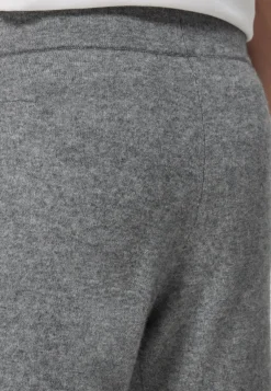 Wolle Kaschmir Trainerhose Unisex grau
