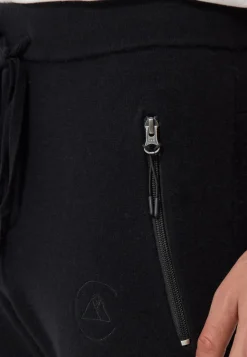 Wolle Kaschmir Trainerhose Unisex schwarz