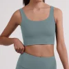 Yoga Aktivity-Top aus recyceltem Polyester shade of grey