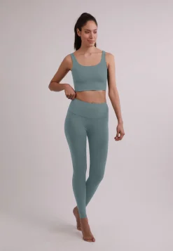 Yoga Aktivity-Top aus recyceltem Polyester shade of grey