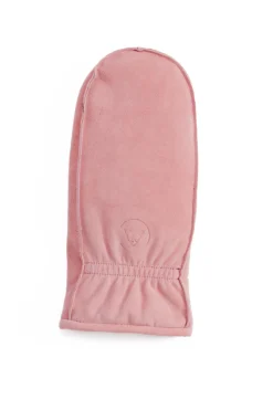 Ziegen Wildlederfäustlinge pink