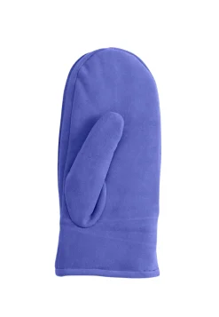 Ziegen Wildlederfäustlinge blush blau